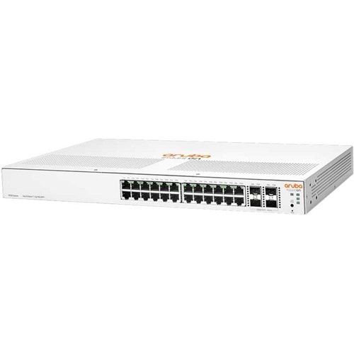 Hp Aruba Instant On 1930-24G-PoE+ 4 SFP 195W (24 port 10-100-1000 PoE+) , PoE ,4 SFP+ 1-10GbE Port 