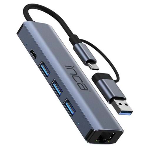 INCA IUTP-5T 5 Gbps USB 3.0 Port USB 2.0-1.1 Çoklayıcı
