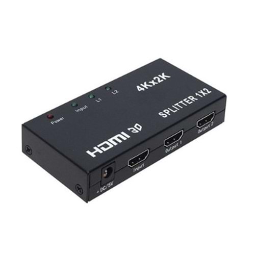 Nova NVC-HDSQP2 4K HDMI 1-2 Splitter 1 Giriş 2 Çıkış 