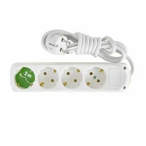 Almera 4lü 2mt Topraklı Priz (9240102)