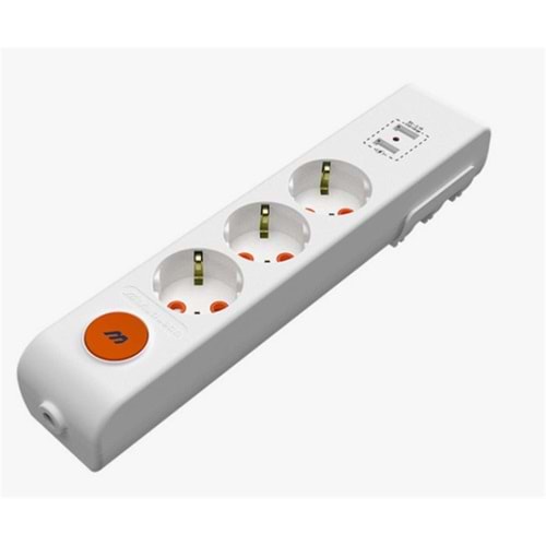 Mutlusan Rı-Tech 3lü 5mt Anahtarlı 1Usb+1Type-C ı Topraklı Grup Priz(Ç.K.) (001 175 350102 05 00)
