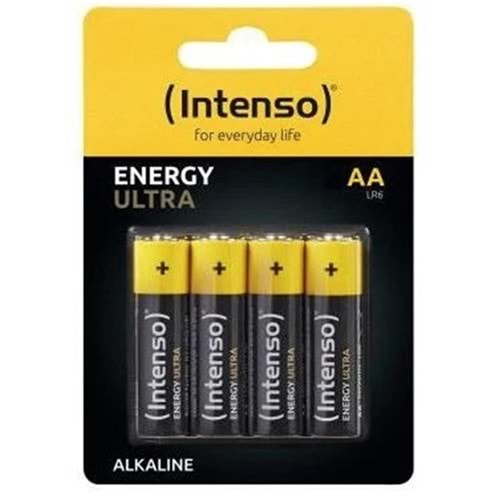 İntenso PBIN-560 LR6 AA Boy Ultra Alkalin Kalem Pil 4'lü Paket 