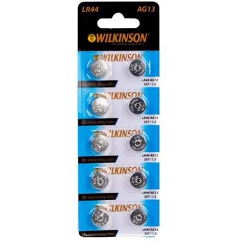 Wılkson AG13 Pil LR-44 (PKT-10 LU)