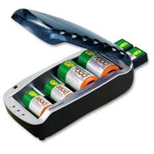 Gp E822RK-2GSPNNI 8 li Pilsiz AA,AAA Şarj Cihazı 