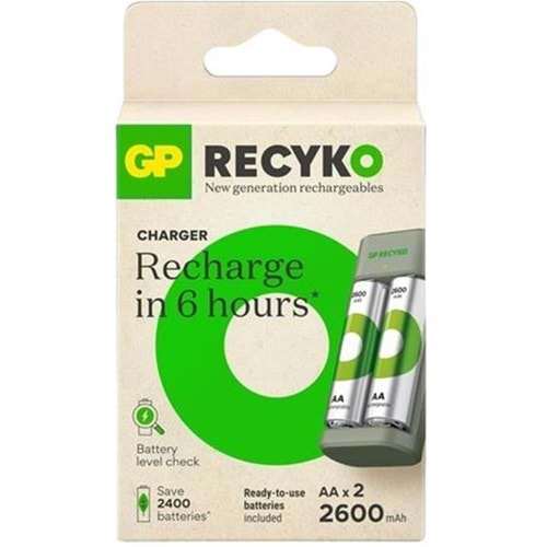 Gp B423-270AHCERTK-2GSPNN4 4x2700 Mah Şarj Cihazı