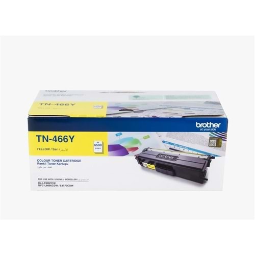 Brother TN-466Y 6.500 Sayfa Yellow SarıToner HL-8360 MFC-8690