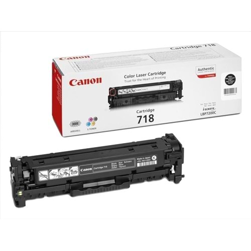 Canon CRG-718BK Black Siyah 2'li DMO Ozel Toner 
