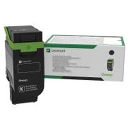 Lexmark 75M5HK0 15.800 Sayfa Black Siyah Toner CS531dw-CX532adwe