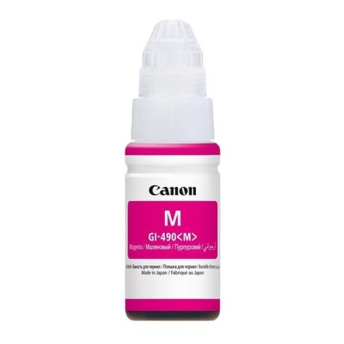 Canon GI-490M Magenta Kırmızı Şişe Mürekkep G1411-2411-3411-4411