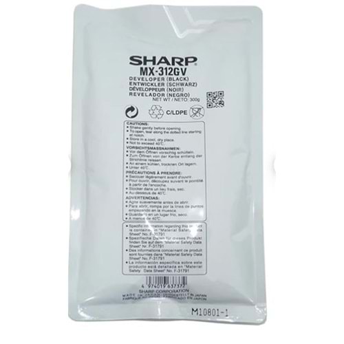SHARP MX-312GV Orjinal Developer