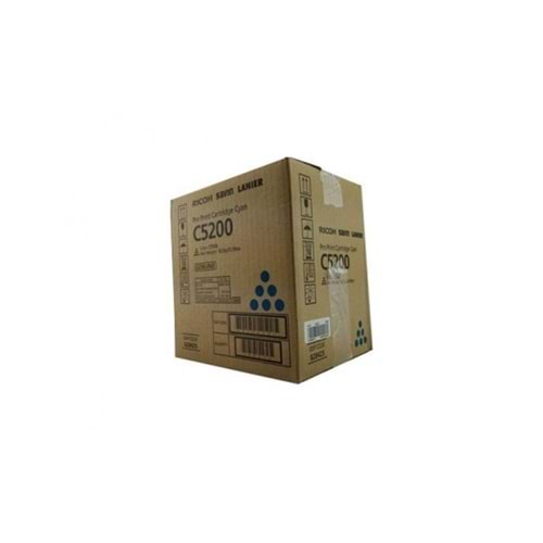 Ricoh C5200C Cyan Mavi Orjinal Fotokopi Toneri Pro C5200 24.000 Sayfa