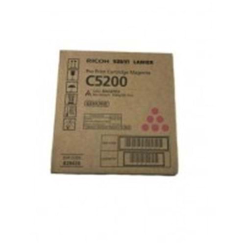 Ricoh C5200M Magenta Kırmızı Orjinal Fotokopi Toneri Pro C5200 24.000 Sayfa