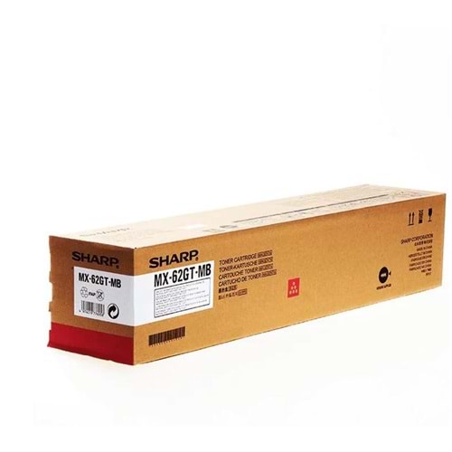 SHARP MX-62GTMB Magenta Kırmızı Orjinal Fotokopi Toneri MX-7580
