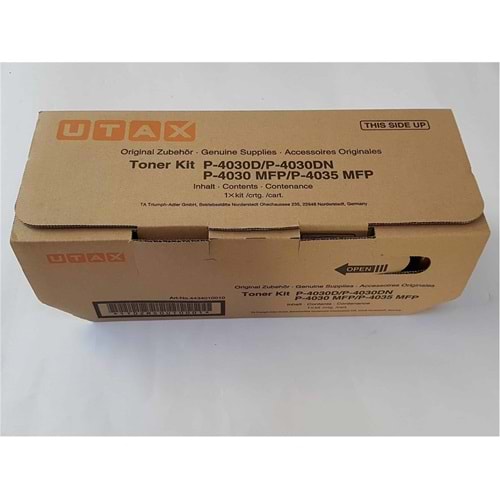 Utax P-4030D-4030DN-4035MFP Orjinal Fotokopi Toneri 