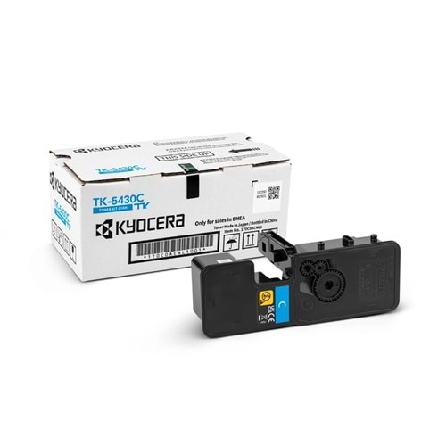 Kyocera TK-5430C Cyan Mavi Orjinal Fotokopi Toneri Ecosys MA2100- PA2100 1.250 Sayfa