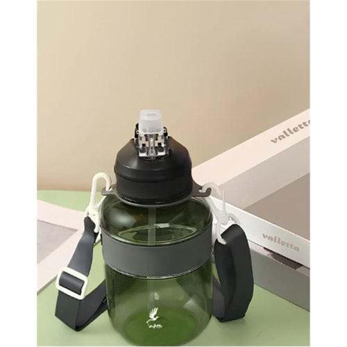 Valletta VLT1644 Pagoda Su Matarası 1lt-Siyah