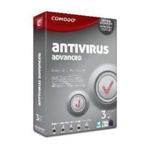 Comodo Antıvırus Advanced 3 Kullanıcı Kutu