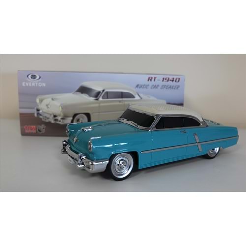 EVERTON RT-1940 Zümrüt Bluetooth Fm-Usb-Tf-Aux Şarjlı Nostaljik Radyo