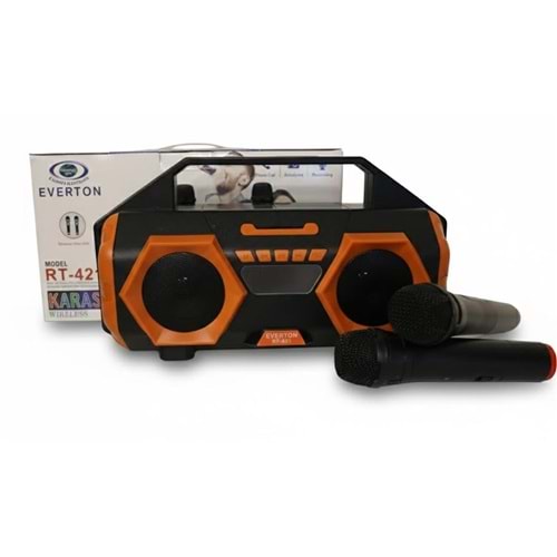 Everton RT-421 Bluetooth-USB-SD-FM Şarjlı Nostaljik Radyo