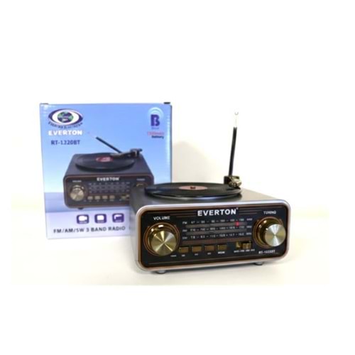 Everton RT-1320 Bluetooth Usb-Micro Plak Radyo