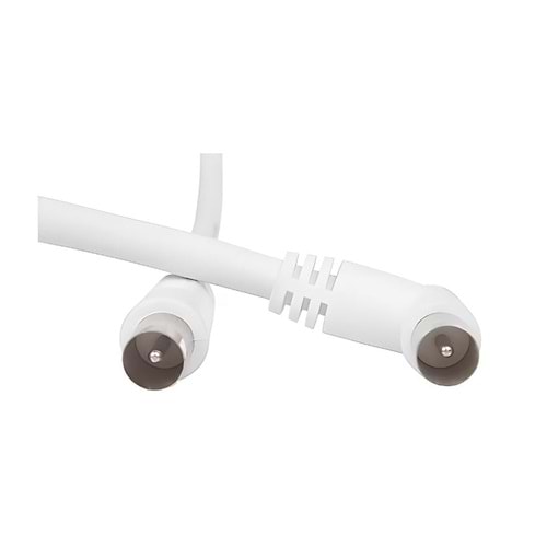 Vcom CV601R 10mt Analog Beyaz Tv Kablosu