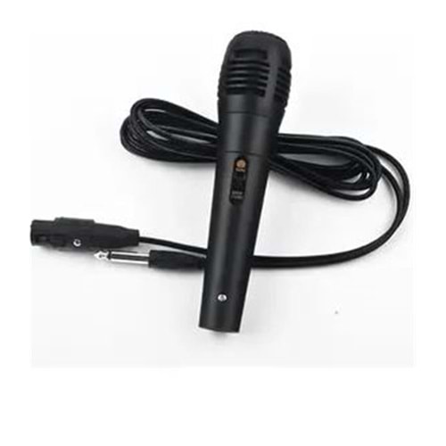 Sline T-MKE06 Audio Kablolu El Mikrofonu 2 Metre 