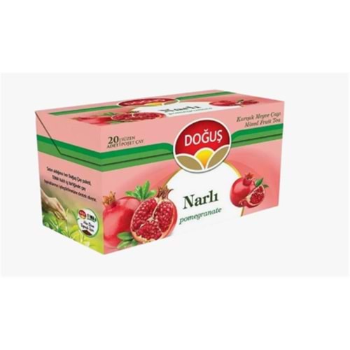 Doğuş Narlı Karışık Meyve Çayı Süzen Poşet Çay 20x1.90 gr