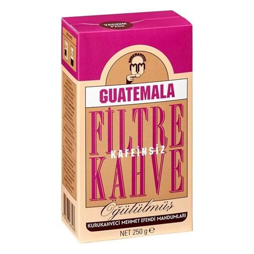 Mehmet Efendi 250gr Guatemala Filtre (Kafeinsiz)
