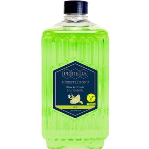 Pereja Misket Limonu Doğal Zeytinyağlı Sıvı Sabun 1500 ml