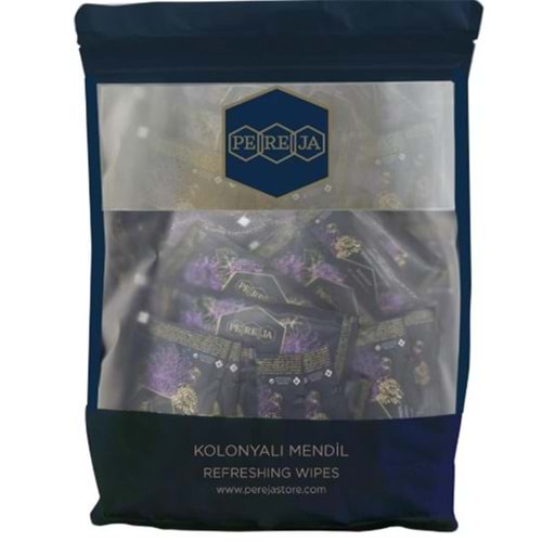 Pereja Elegans Kolonyalı Mendil 50li 7x12