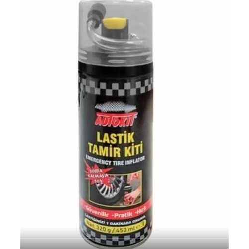 AUTOKIT LASTİK TAMİR KİTİ 450 ML FA1-231