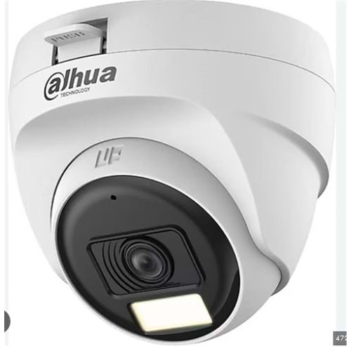 Dahua HAC-T1A21-U-IL 2mp Akıllı Çift Işıklı HDCVI 25 mt Dome Kamera 