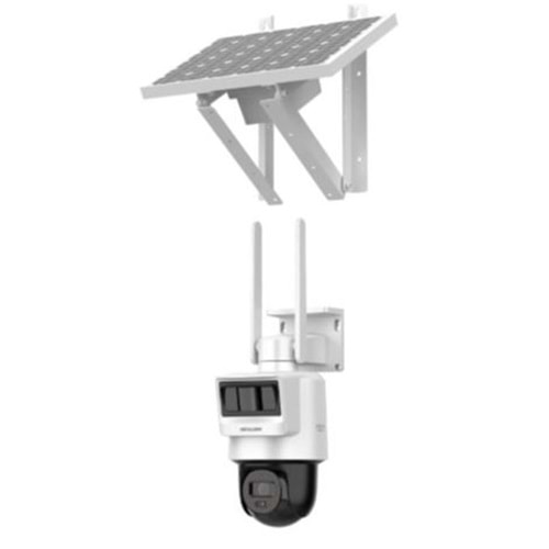 Hilook PTZ-N2C400I-K-4G-C05S10 4 Mp 2.8mm Lens 4G Sim Kartlı Solar Pt İp Kamera