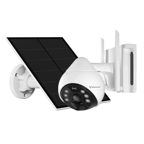 Novacom BG69D-TZ 4G 3MP 4mm Lens Vstarcam Sim Kartlı Solar Kamera