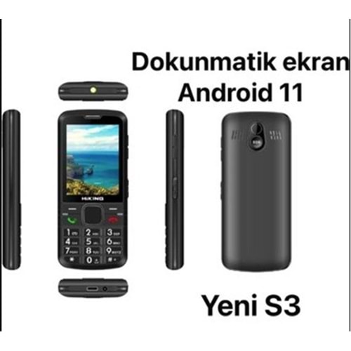 Hiking S3 Tuşlu 4,5G Cep Telefon 