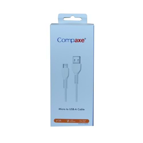Compaxe CTK-SLU Usb To Lightning 3 Amper (Küçük Kutulu) Kablo