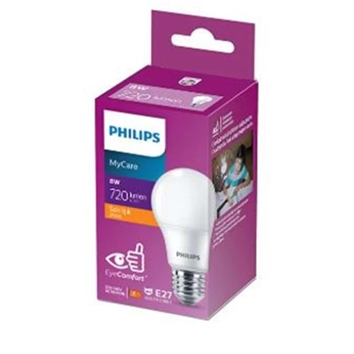 PHILIPS LED BULB AMPUL 8W BEYAZ
