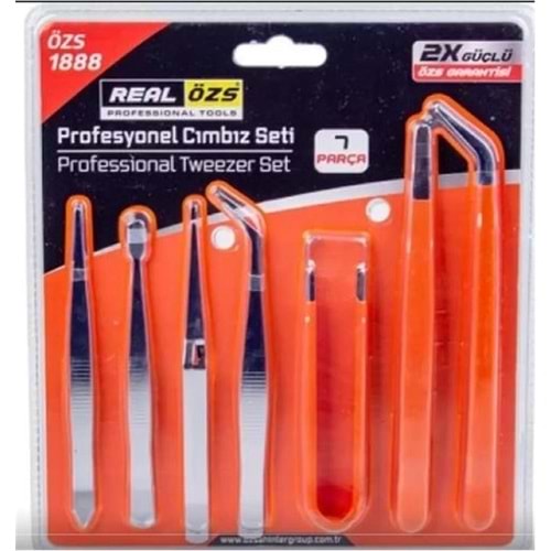 REAL ÖZS CIMBIZ SETİ 7 PRÇ ÖZS-1888