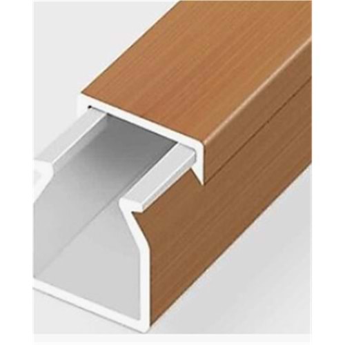 Mutlusan Kablo Kanalı 16 X16 (Armut) Sidem Yapışkanlı 2mt (001 155 0101 20 01 )