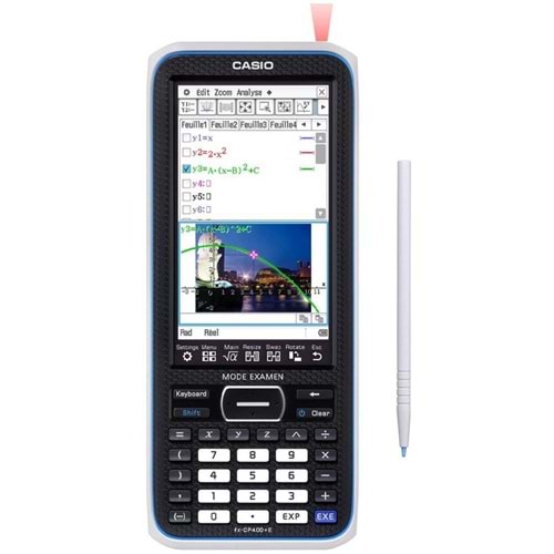 Casio FX-CP400-B Grafik Çizen Bilimsel Hesap Makinesi