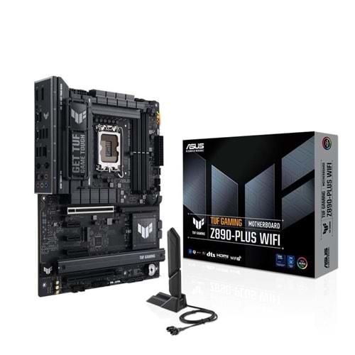 ASUS TUF GAMING Z890-PLUS WIFI DDR5 9066MT/S 1XHDMI 1XDP 2XUSB TYPE-C 4XM.2 ATX 1851P (INTEL ULTRA PROCESSORS SERIES 2) 