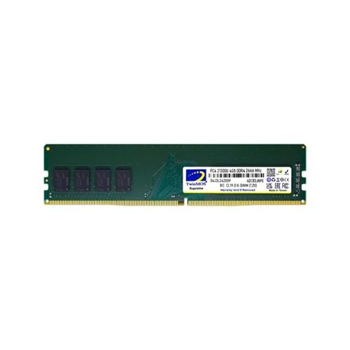 4 GB DDR4 2666MHZ TWINMOS 1.2V CL19 DT MDD44GB2666D 