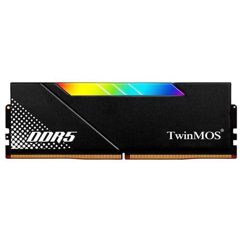 16 GB DDR5 6000MHZ CL36 RGB SİYAH VOLTX TWINMOS SOĞUTUCULU DT TMD516GB6000URGB36B 