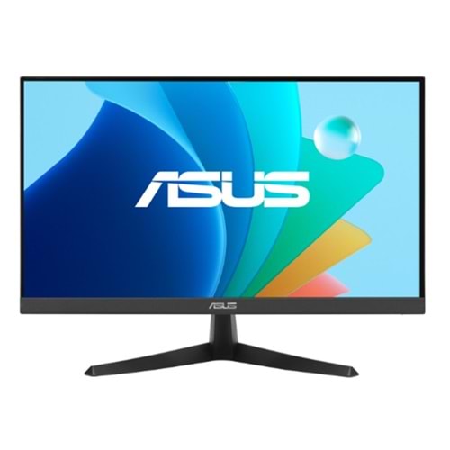 21.5 ASUS VY229HF IPS 1MS 100MHZ 1XVGA 1XHDMI FHD 1920X1080 FLICKER-FREE DÜŞÜK MAVİ IŞIK VESA SİYAH 