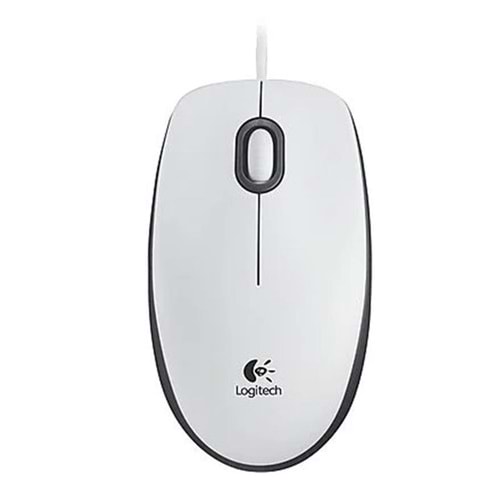 LOGITECH M100 USB KABLOLU MOUSE BEYAZ 910-006764 