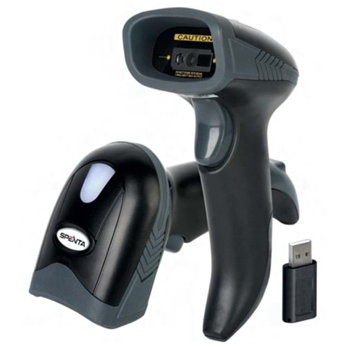 SPENTA ST-3830 2D KAREKOD KABLOSUZ BARKOD OKUYUCU + WIFI USB DONGLE 