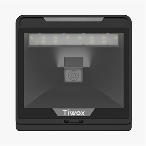 TIWOX VS-8000 2D KAREKOD KABLOLU USB MASAÜSTÜ BARKOD OKUYUCU 