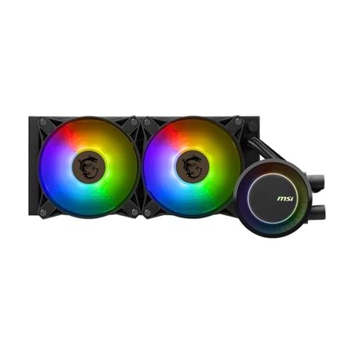 MSI MAG CORELIQUID E240 ARGB 240MM CPU SIVI SOĞUTUCU (LGA 1150/1151/1155/1156/1200/1700/AM5/AM4 UYUMLU) 