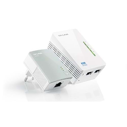 TP-LINK TL-WPA4220 KIT 300MBPS AV600 PRIZ TİPİ POWERLINE GENISLETICI 