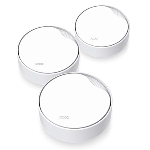 TP-LINK DECO X50-POE AX3000 MESH EV WIFI6 SİSTEMİ (ÜÇLÜ) 